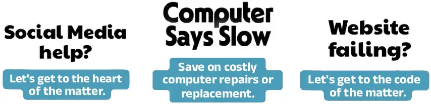 Welcome to Computer Says Slow